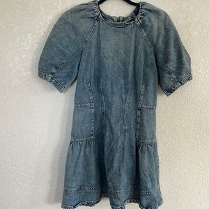 Jonathan Simkhai 100% organic cotton jean dress